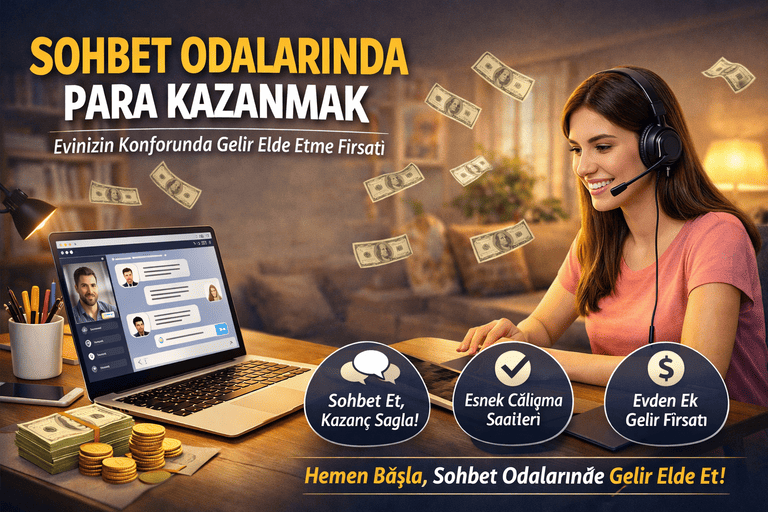 Sohbet Odalarında Para Kazanmak